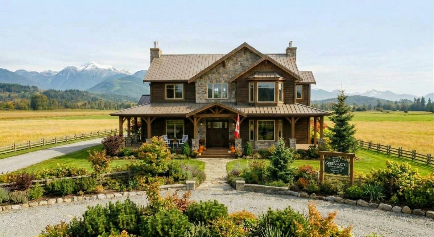 Canadian Farm House Main View